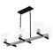 Quoizel Caldwell 6-Light Matte Black Island Light CDW138MBK - alternate 5